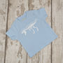 'Little Brothersarus' New Baby Announcement T Shirt, thumbnail 2 of 3