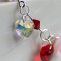Crystal Heart Mini Garland Christmas Decoration, thumbnail 2 of 10