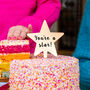 'You're A Star' Gold Star Cake Topper, thumbnail 1 of 6