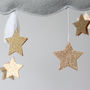 Personalised Cloud Star And Moon Baby Mobile, thumbnail 3 of 9