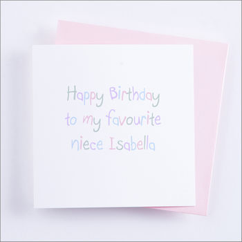 Personalised Relations Happy Birthday Card, 6 of 8