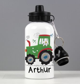 Personalised Tractor Water Bottle, 3 of 5