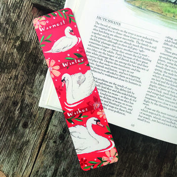 Christmas Birds Two Designs In One Tearproof Bookmark, 4 of 5