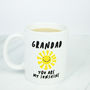Grandad Personalised Sunshine Mug, thumbnail 1 of 2
