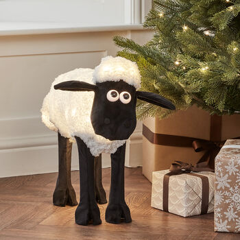 Shaun The Sheep™ LED Light Up Plug In Christmas Figure, 9 of 9
