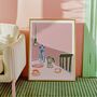 Breakfast Scene Kitchen Print, thumbnail 1 of 4