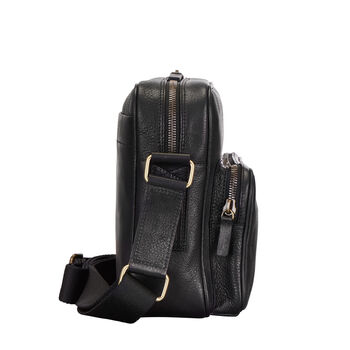 Personalised Soft Leather Shoulder Bag 'Santino M', 6 of 12