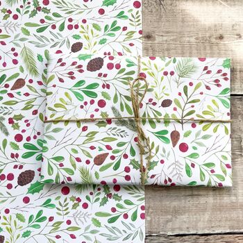 Christmas Wrapping Paper Sheets, 2 of 5