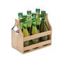 Bamboo Beer Crate With Bottle Opener, thumbnail 4 of 5