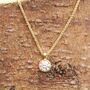 Handmade 18ct Gold Diamond Or Moissanite Necklace, thumbnail 3 of 3