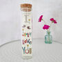 I Whaley Love You Stud Earrings In A Bottle, thumbnail 1 of 2