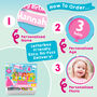 Personalised Birthday Princess Jigsaw Puzzle, thumbnail 4 of 10