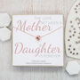 Rose Gold Knot Necklace, Love Between Mother And Daughter, thumbnail 1 of 5