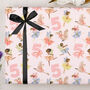 Three Sheets Of Children's 5th Birthday Fairy Wrapping Paper, thumbnail 2 of 2