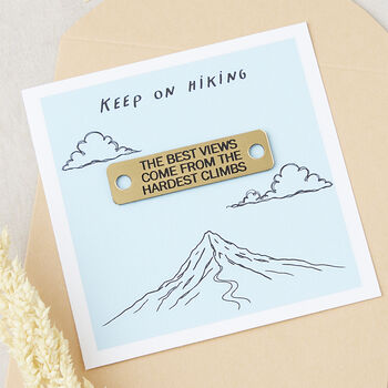Personalised Hiking Walking Boot Boot Tag, 2 of 10