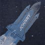 Personalised Space Rocket Knitted Sign, thumbnail 4 of 4