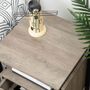 Bedside Table With Drawers Side End Table Nightstand, thumbnail 7 of 12