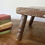 Antique Mini Wooden Stool / Decorative Riser, thumbnail 2 of 4