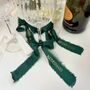 Personalised Wine Ribbons, Place Cards, Table Settings, thumbnail 5 of 6