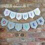 Personalised Name Bunting Embroidered Room Sign, thumbnail 6 of 12