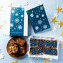 Christmas 'Snowflakes' Gluten Free Luxury Brownies, thumbnail 2 of 3