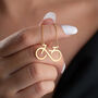 Infinity Bike Necklace, thumbnail 5 of 10