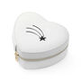 Customisable Shooting Star White Heart Jewellery Case, thumbnail 10 of 10