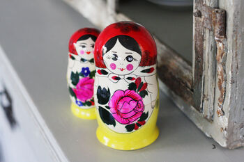 Handmade Russian Dolls Traditional, 3 of 10