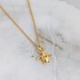 The Tiny Turtle Necklace 18ct Gold Plated, thumbnail 1 of 3