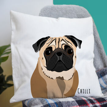 Cute Dog Breed Cushion Cover Personalised, 11 of 11