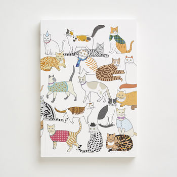 Small Crafty Cats Notebook, 3 of 4
