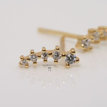 Shooting Star Earrings Christmas Gift And Stocking Filler, 8 of 9