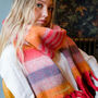 Personalised Colour Blend Blanket Scarf, thumbnail 1 of 4