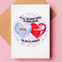 'Weird Things Online' Valentine Or Anniversary Card, thumbnail 1 of 2
