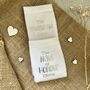The Bridesmaid Personalised Wedding Socks, thumbnail 2 of 4