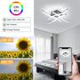 LED Ceiling Lights, Modern Dimmable Light With Remote, thumbnail 12 of 12