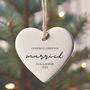 Personalised First Christmas Married Bauble, thumbnail 1 of 2
