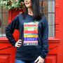 Funny Literary Christmas Jumper, thumbnail 1 of 7