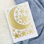 Large Moon And Star Wall Stickers, thumbnail 5 of 6