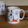 England 2024 Euros Football Mug, thumbnail 2 of 8