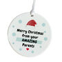 Funny Christmas Ornament Gift From Parents, thumbnail 7 of 7
