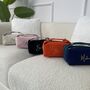 Personalised Top Handle Cosmetic Toiletry Bag, thumbnail 2 of 10
