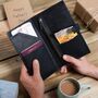 Vintage Leather Personalised Travel Wallet, thumbnail 1 of 12