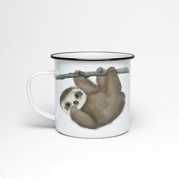 Sloth Enamel Mug, 4 of 6