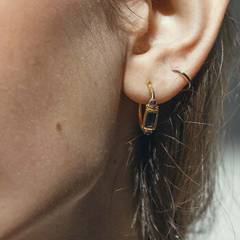 Nya Hoops Iolite And Amethyst, 9 of 9