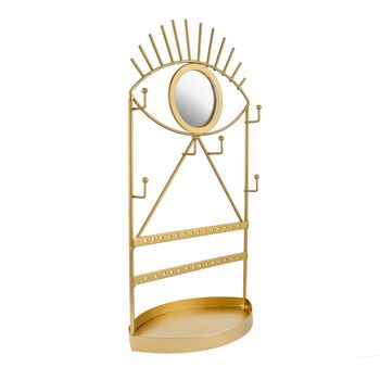 Gold Tribal Eye Jewellery Stand, 6 of 6