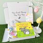 Happy Easter Baby Girl Bunny Gift Set, thumbnail 2 of 6