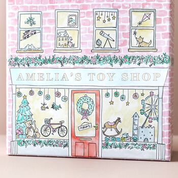 Personalised Fill Your Own Toy Shop Advent Calendar, 3 of 8