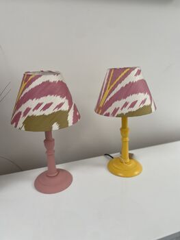 Pink And Green Mini Lampshade, 2 of 2
