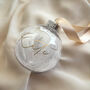 Personalised Memorial Feather Bauble, thumbnail 1 of 7